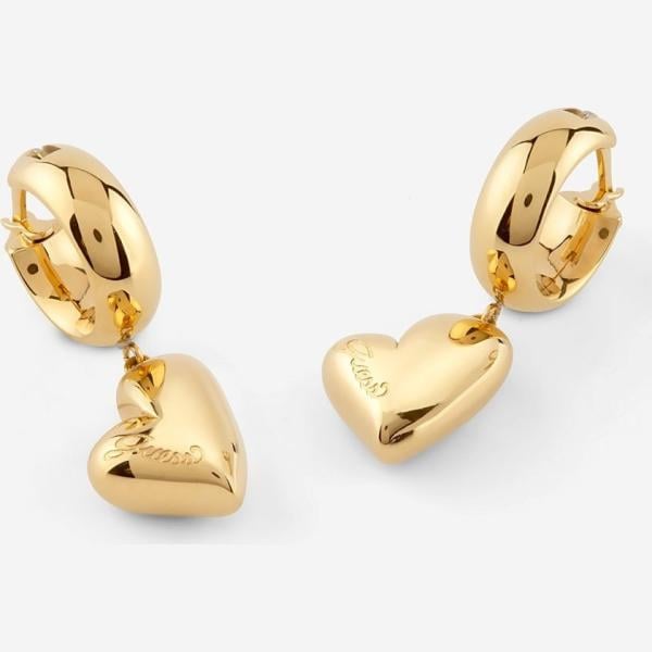 pendientes Guess blanco
