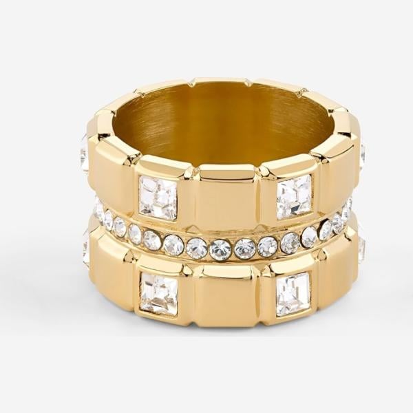 anillos Guess blanco