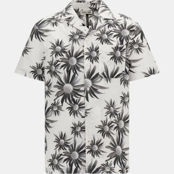 camisas de manga corta Guess multicolor con diseños