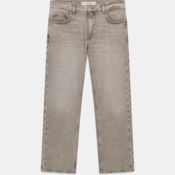Vaqueros rectos hombre snow white cintura media denim Guess