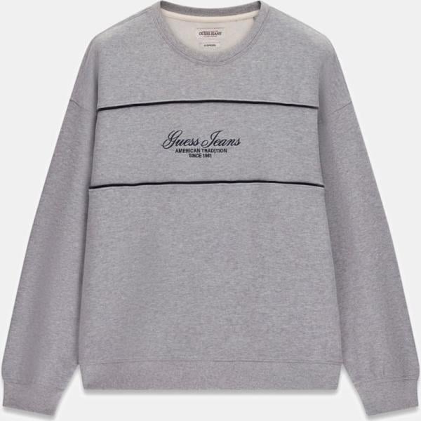 sudaderas Guess Jeans gris