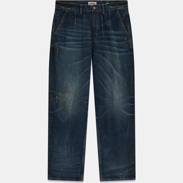 Vaqueros hombre snow white efecto lavado corto cintura media denim Guess