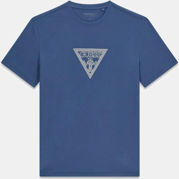 camiseta Guess blanco con diseños