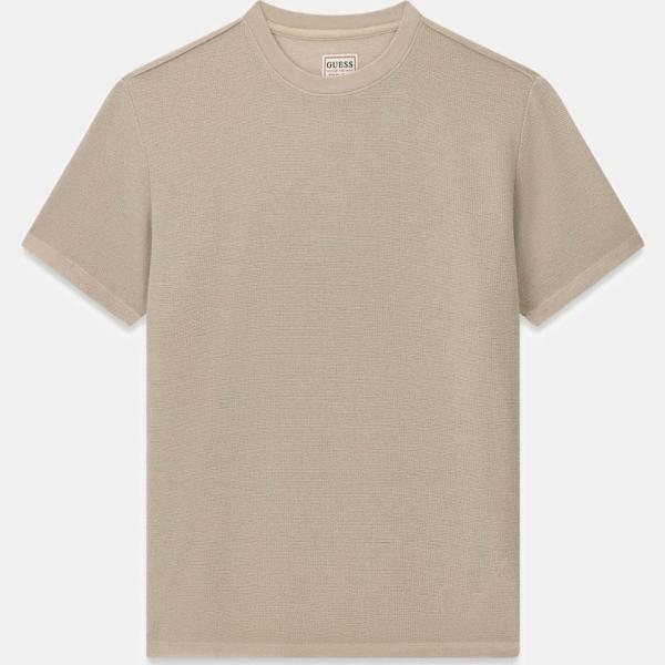 Camiseta hombre snow white largo de manga corta de punta viscosa Guess