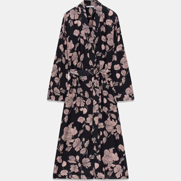quimono Guess blanco de flores