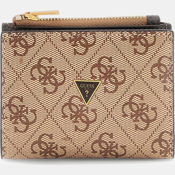 monederos Guess blanco con diseños