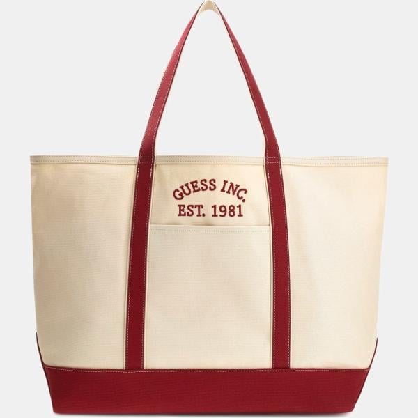 bolso shopper Guess marrón