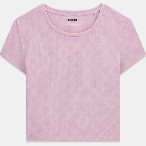 Camiseta mujer snow white de manga corta viscosa Guess
