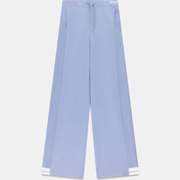 Pantalones mujer con cordones snow white corto cintura media viscosa Guess