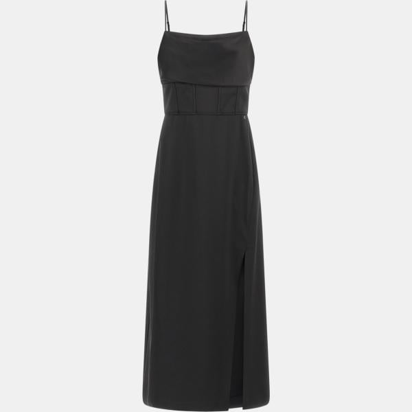 vestidos largos Guess blanco