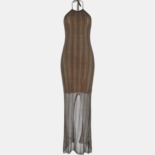 vestidos largos Guess blanco