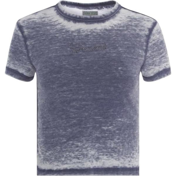 camiseta Guess blanco con diseños
