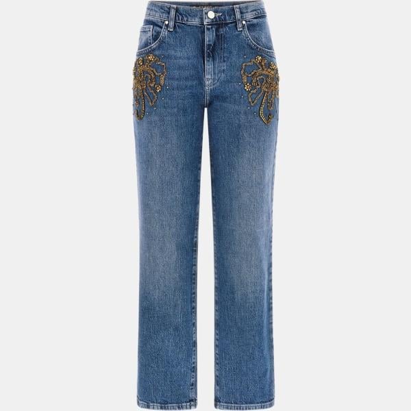 vaqueros rectos Guess azul