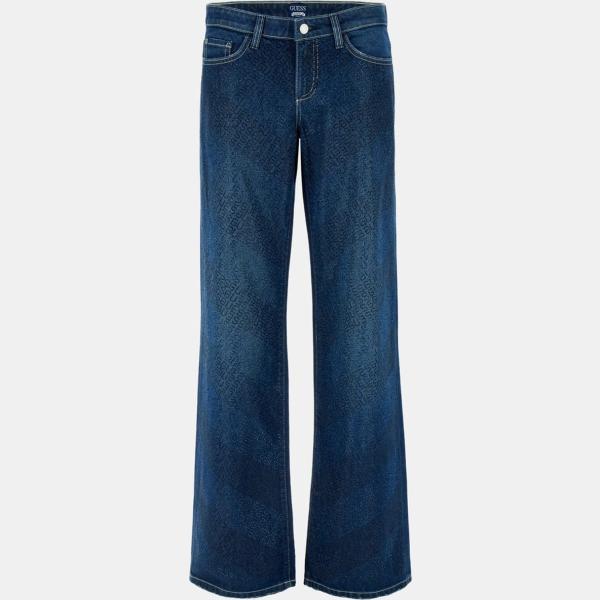 vaqueros rectos Guess azul