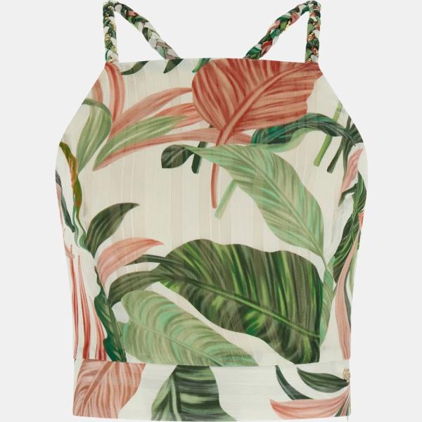 top Guess multicolor de flores