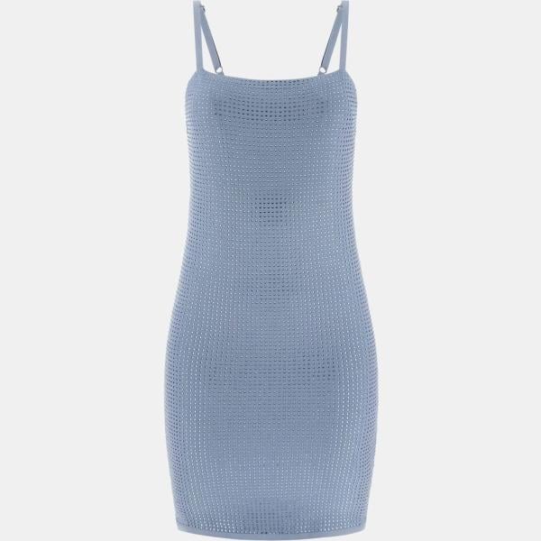 vestidos cortos Guess azul