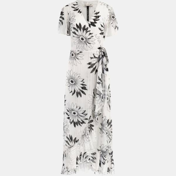 vestidos largos Guess blanco con diseños