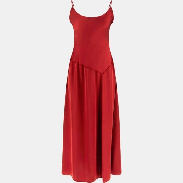 vestidos asimétricos Guess blanco