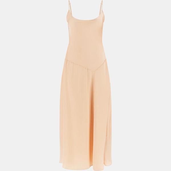 vestidos asimétricos Guess blanco