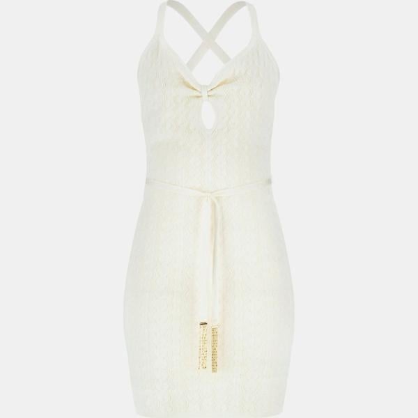 vestidos cortos Guess blanco
