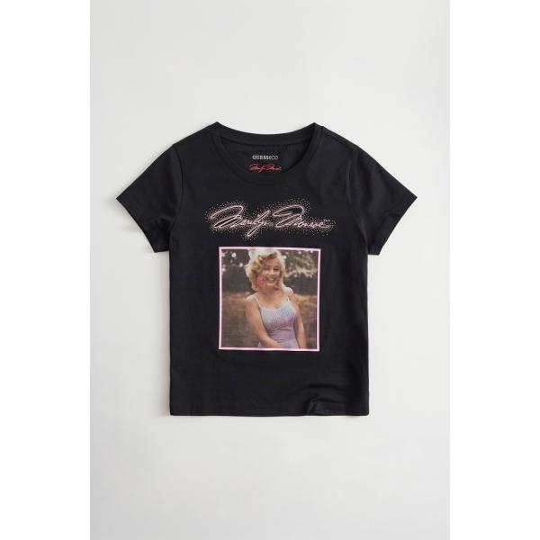 camiseta Guess gris con diseños