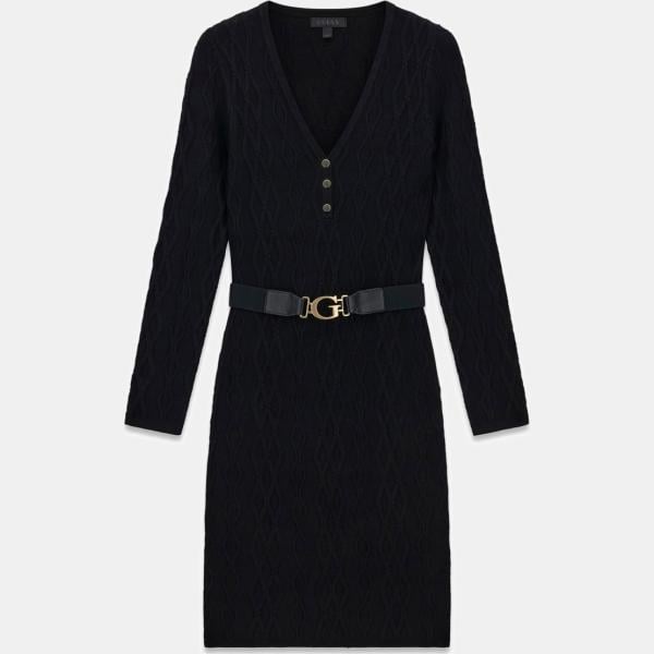 vestidos cortos Guess negro