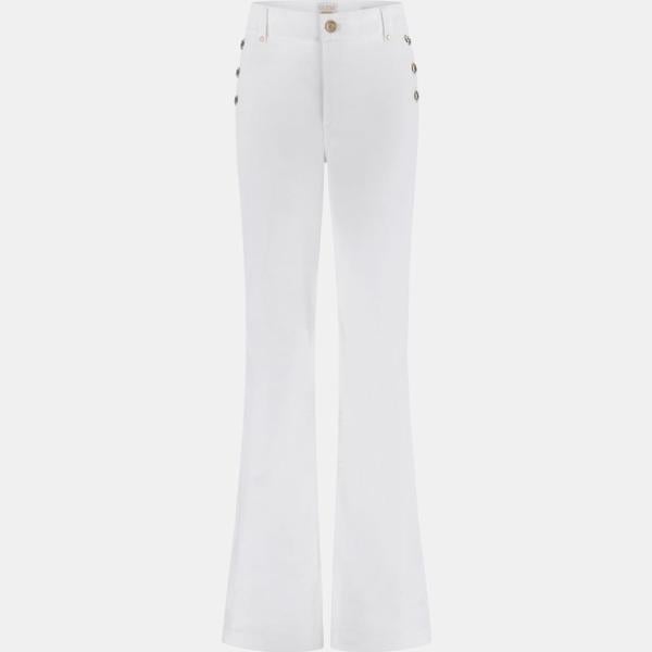 pantalones palazzo Guess blanco