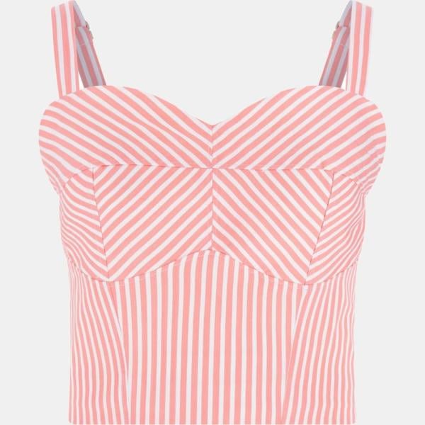 top Guess rosa de rayas