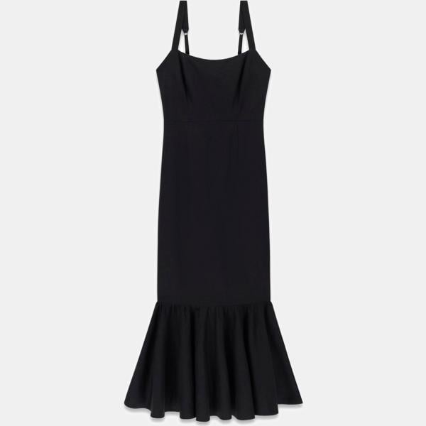 vestidos midi/longuettes Guess blanco con diseños