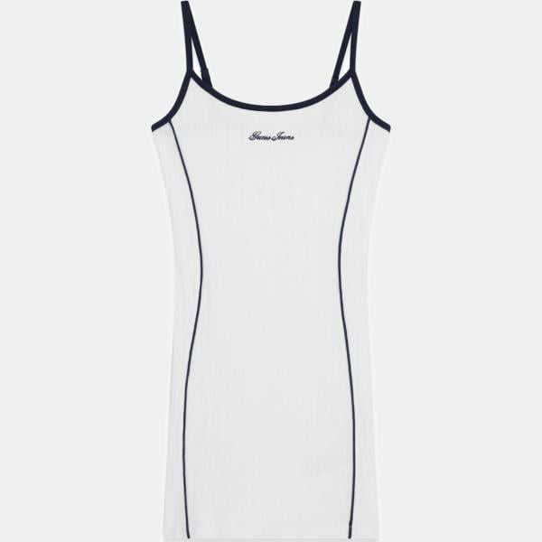 vestidos cortos Guess blanco