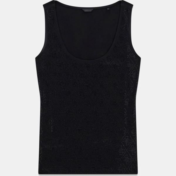 camisetas sin mangas Guess blanco