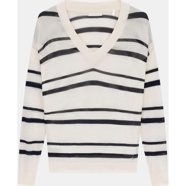 prendas de punto Guess blanco