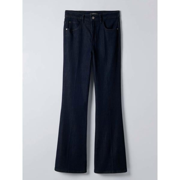 vaqueros pata de elefante Guess multicolor