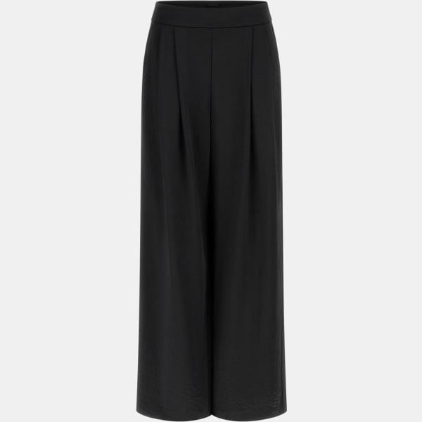 Pantalones mujer jet black con cremallera Guess