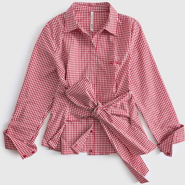 camisas Guess rosa con diseños