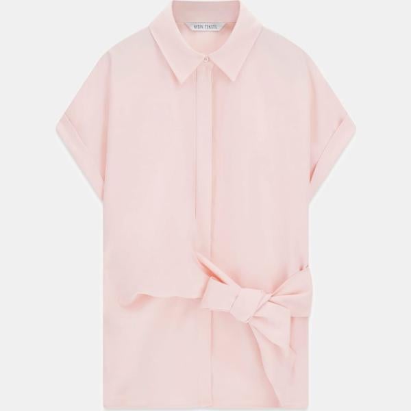 camisas de manga corta Guess blanco