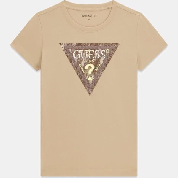 camiseta Guess blanco con diseños