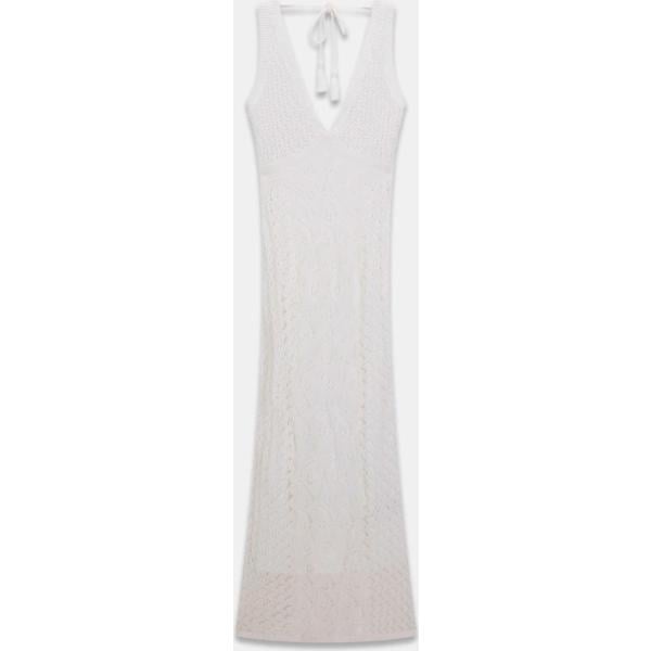 vestidos largos Guess blanco