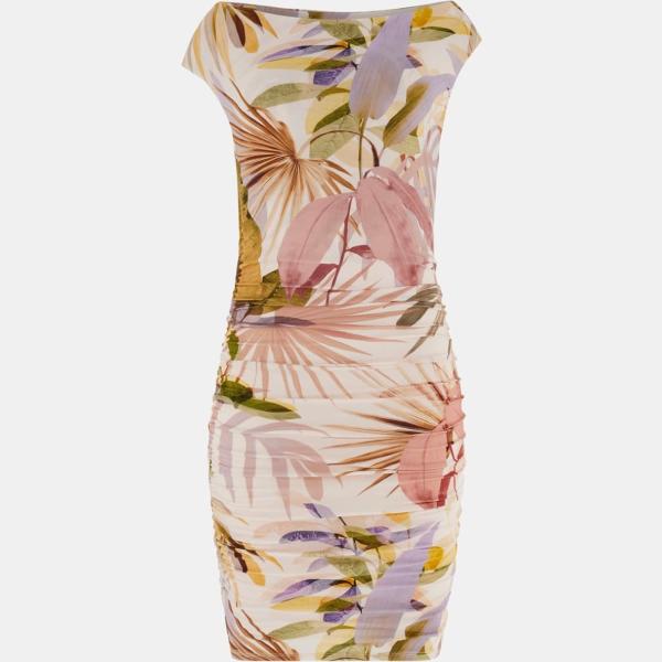 vestidos cortos Guess violeta con diseños