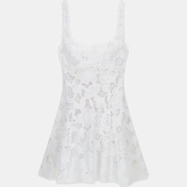 vestidos cortos Guess blanco