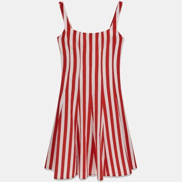 vestidos midi/longuettes Guess multicolor de rayas