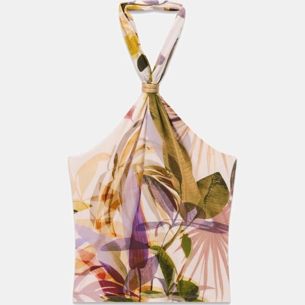 top Guess rosa con diseños