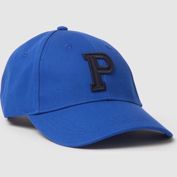 Gorra de beisbol hombre dark blue con cordones ajustables algodón Piombo