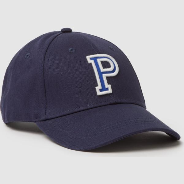Gorra de beisbol hombre dark blue con cordones ajustables algodón Piombo