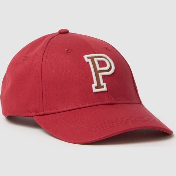 Gorra de beisbol hombre classic red con cordones ajustables algodón Piombo