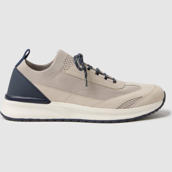 Sneakers hombre con cordones snow white Piombo Tech