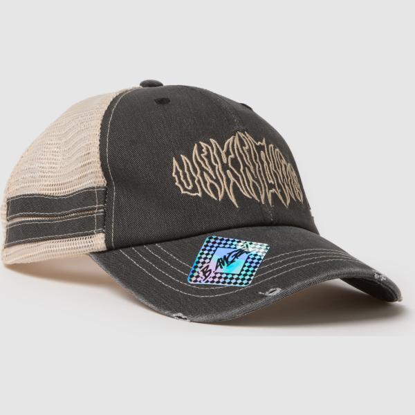 Sombrero hombre gris oscuro de punto conjunto B.angel