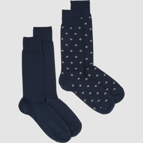 Calcetines hombre light gray algodón Piombo