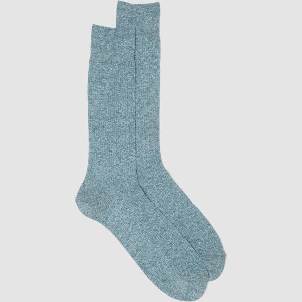 Calcetines hombre light gray maxi algodón Piombo