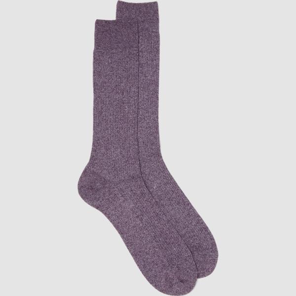 Calcetines hombre gris oscuro maxi Piombo